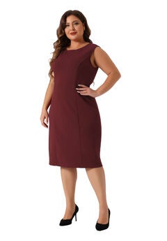 TWO PIECE BLAZER JACKET AND SLEEVELESS DRESS SUIT SET
