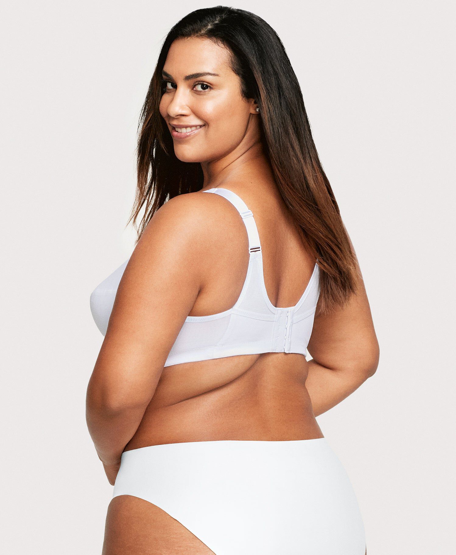 MagicLift Active Support Bra, White / White, alternate image number 2