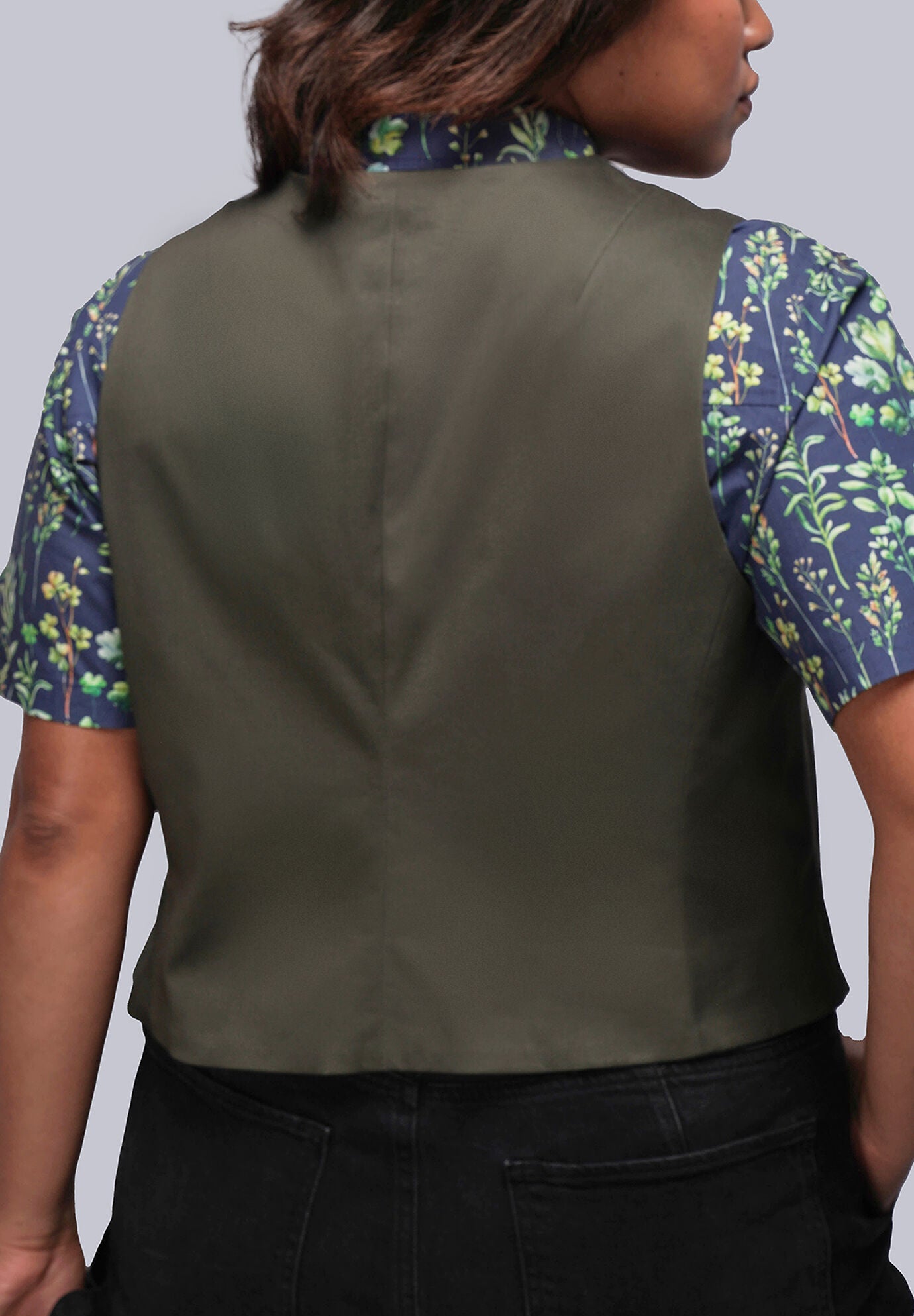The Essential Vest, SPRUCE / Forest Green, alternate image number 1