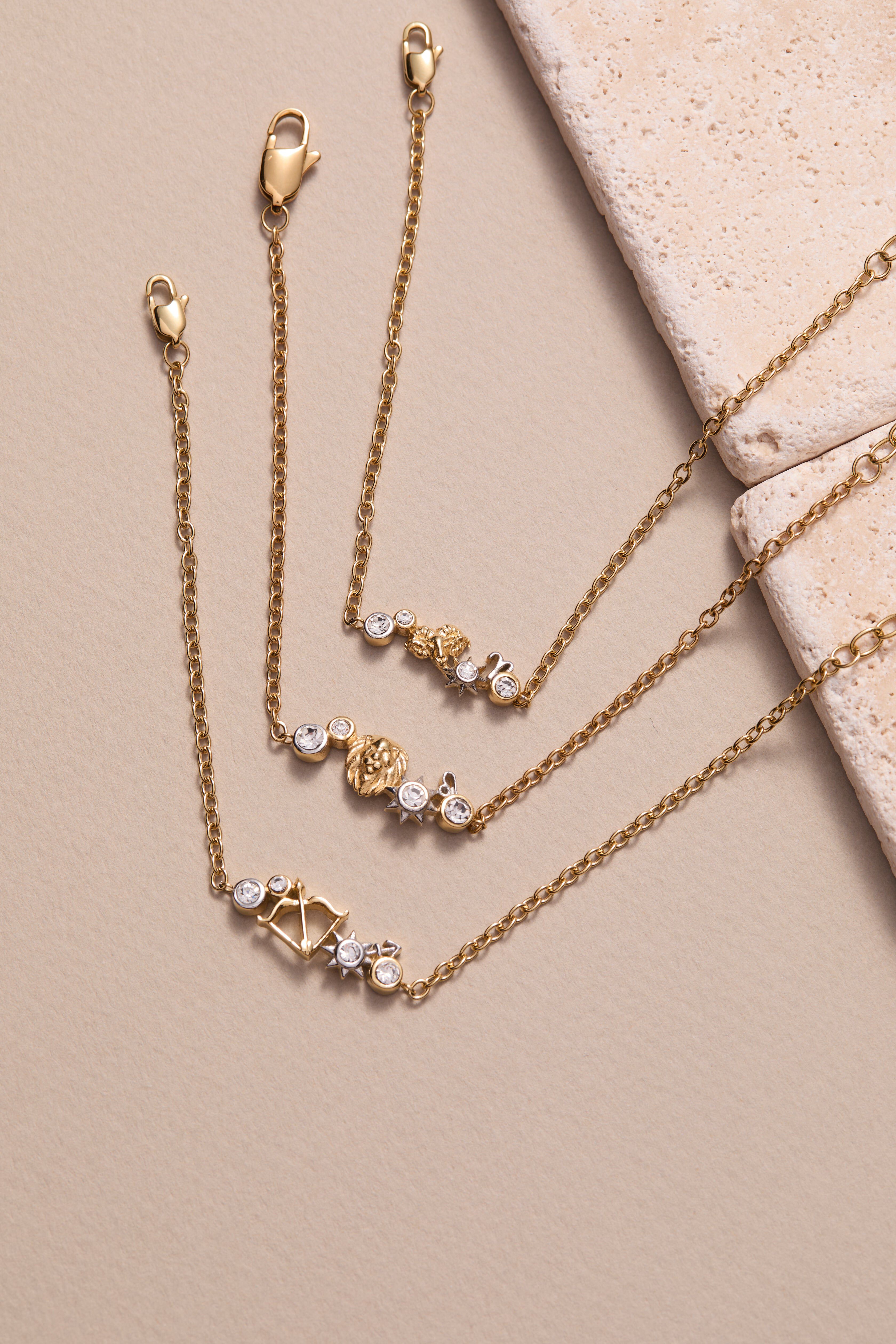 Aries Symbol Inline Bracelet, Aries / see-description, alternate image number 4