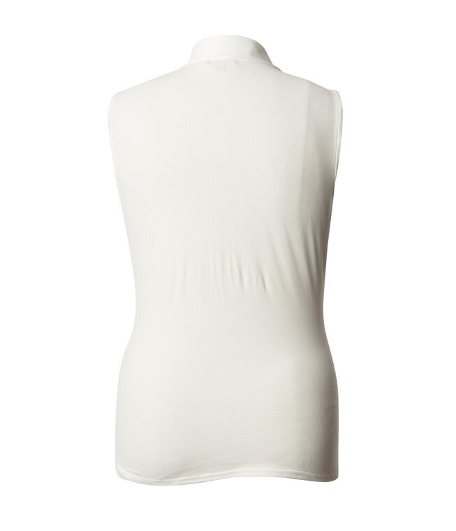 Smak Parlour White Neck Tie Top, , alternate image number null