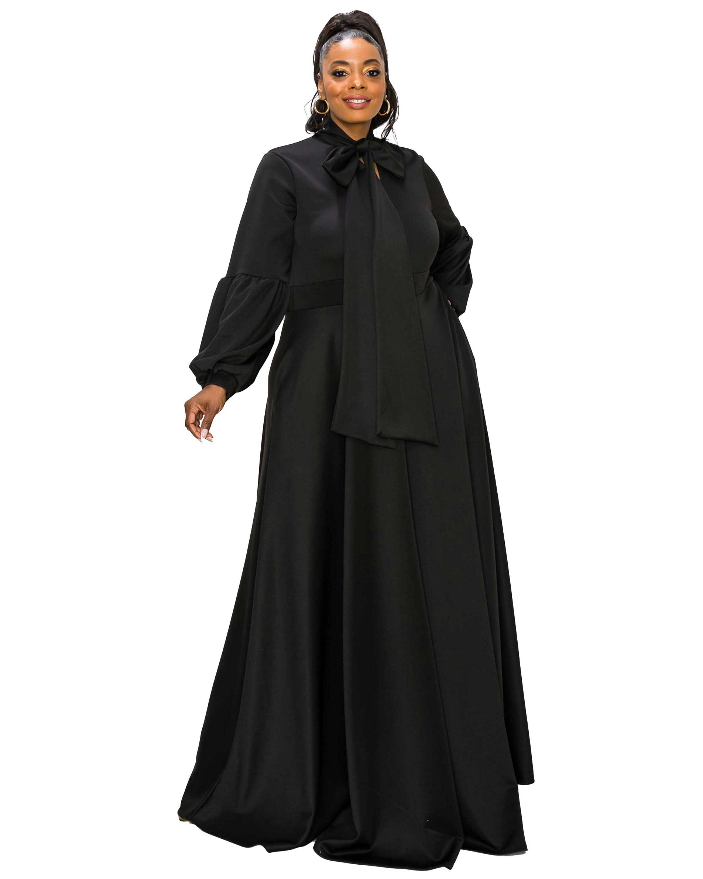 Bella Donna Dress, Black / Black, hi-res image number 0