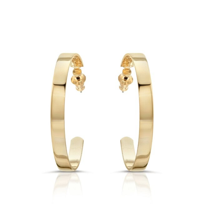 1.5 inches Isla Hoops Gold, Gold / Gold, hi-res image number 0