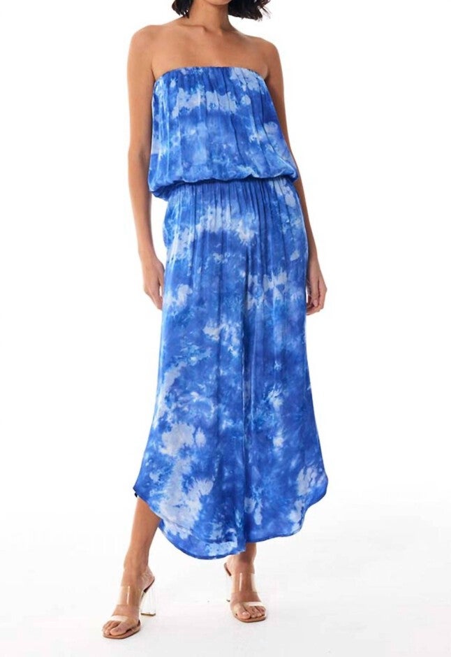 AVAIANA JUMPSUIT, Mazarine / Azure Blue, hi-res image number 0