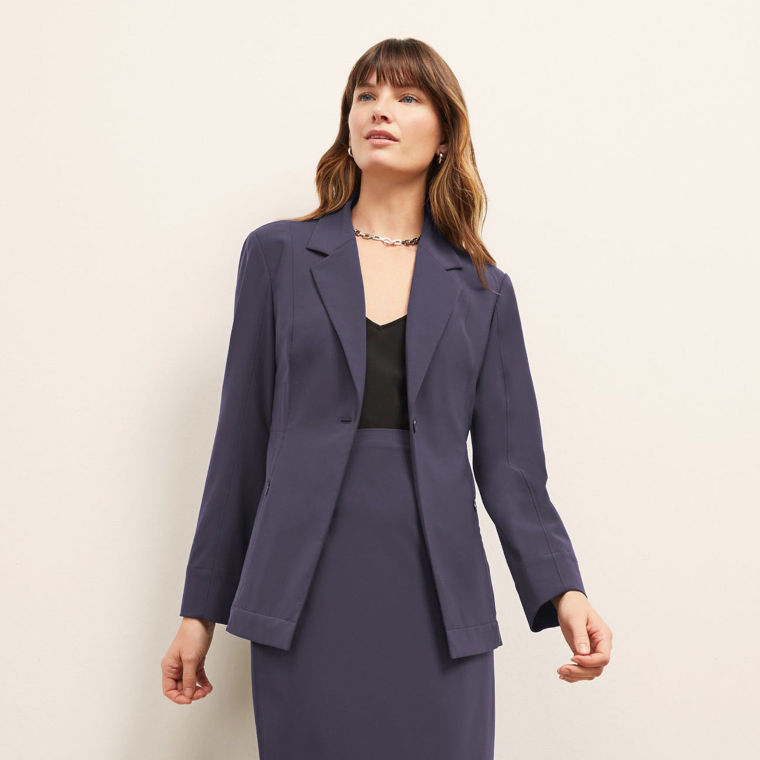 Moreland Travel Blazer - OrigamiTech, Cool Charcoal / Charcoal Grey, hi-res image number 0