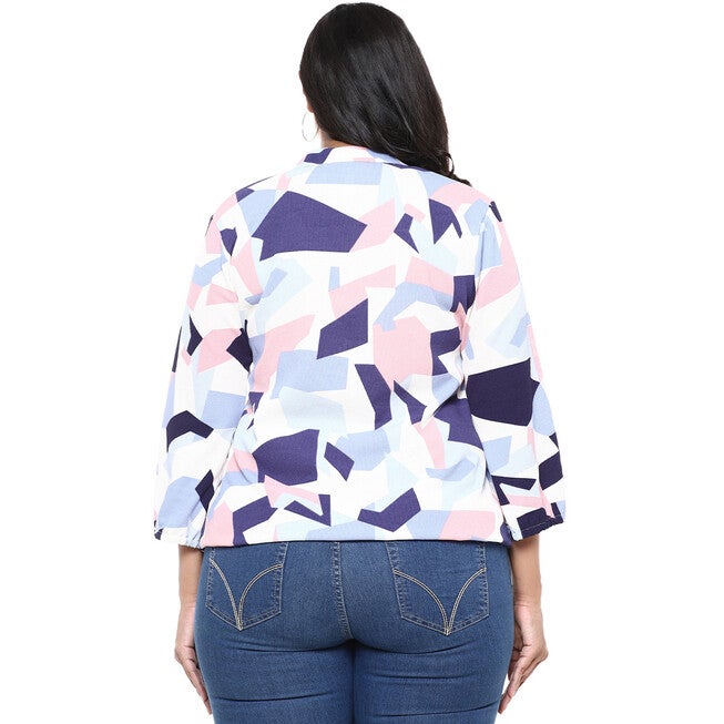 Graphic Design Stylish Casual Top, , alternate image number null