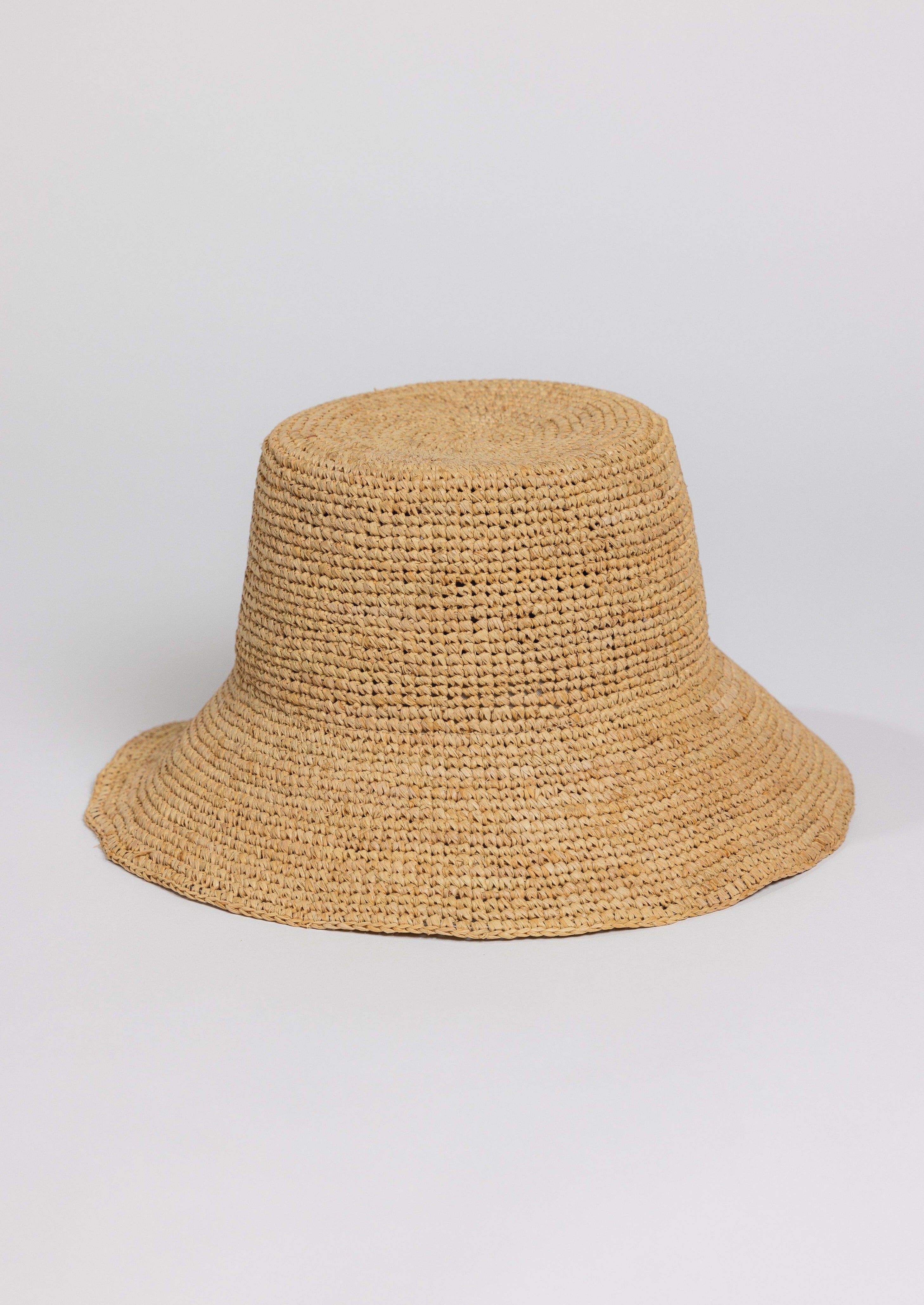 Chic Crochet Bucket Hat, Natural / Beige, hi-res image number 0