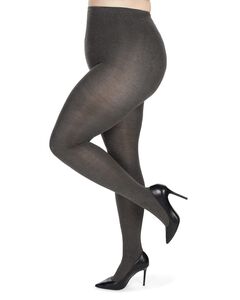 Brooklyn Flat Knit Cotton Blend Sweater Tights