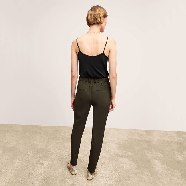 Lisey Cami - Washable Silk, Black / Black, alternate image number 4