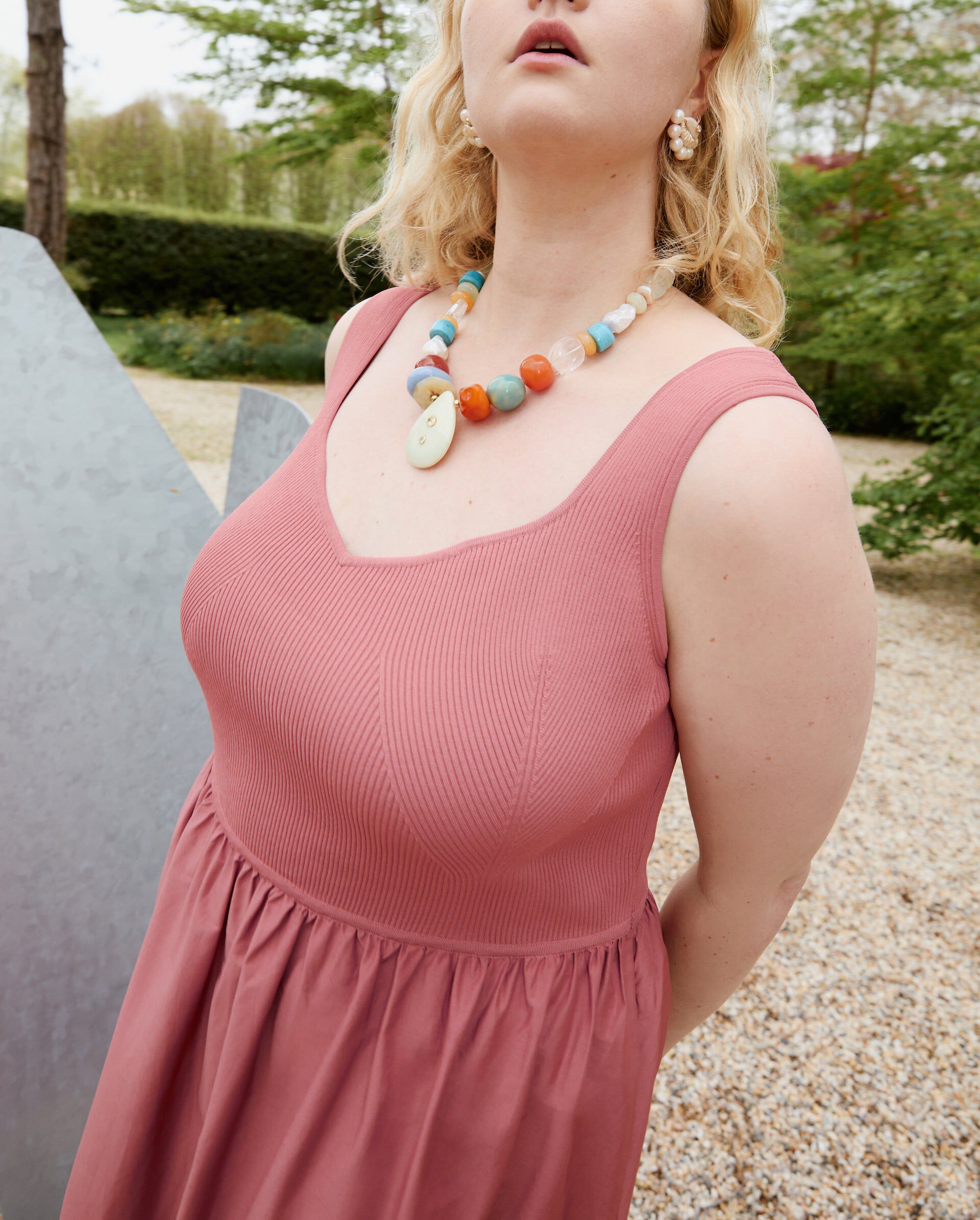 Josephina Dress, Cool Rose / Pink, alternate image number 2