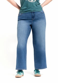 29" SLIM WIDE LEG JEANS