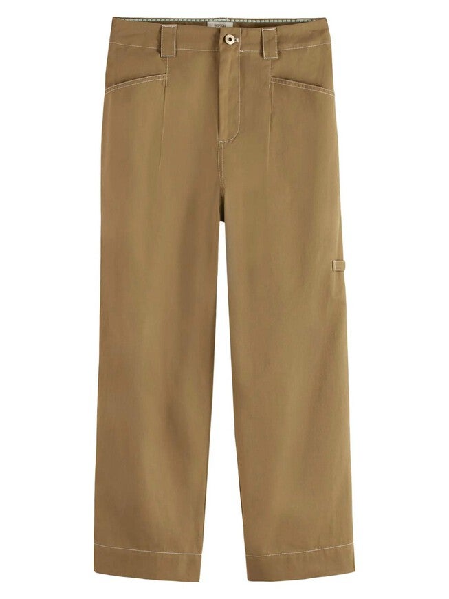 THE LIV MID RISE STRAIGHT LEG IN BROWN, Brown / Brown, hi-res image number null