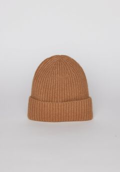 Cashmere Rib Beanie