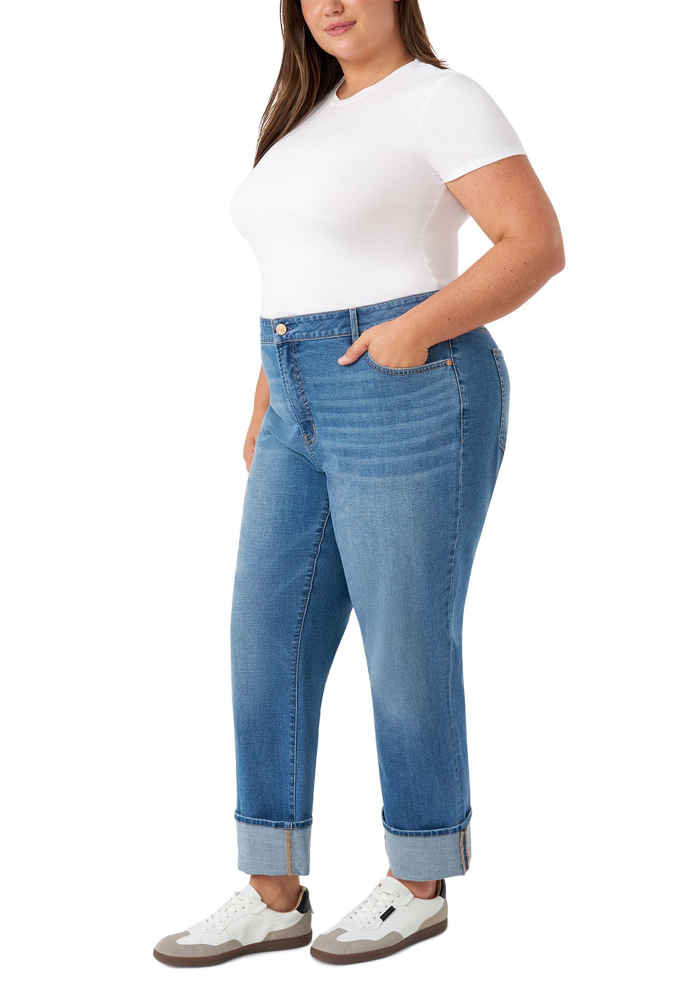 Vintage Straight Cuff Jean, Ocean Drift / Medium Wash, alternate image number 3