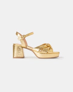 Daisy Vegan Platform Heels