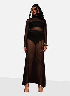 Virginia Mesh Mermaid Skirt