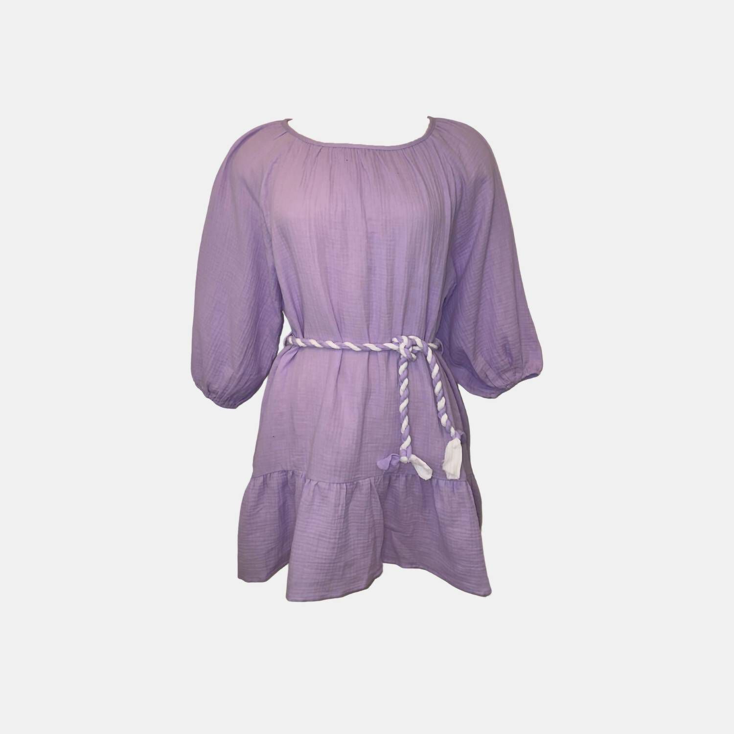 COVERUP DRESS IN PURPLE, Purple / Purple, hi-res image number 0