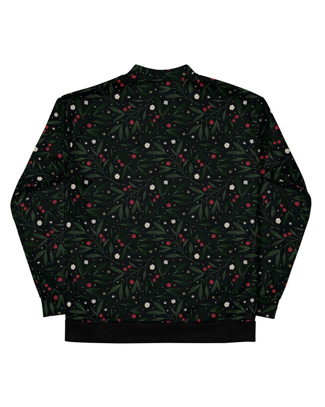Nocturnal Holly Bomber Jacket, Black / Black, alternate image number 1