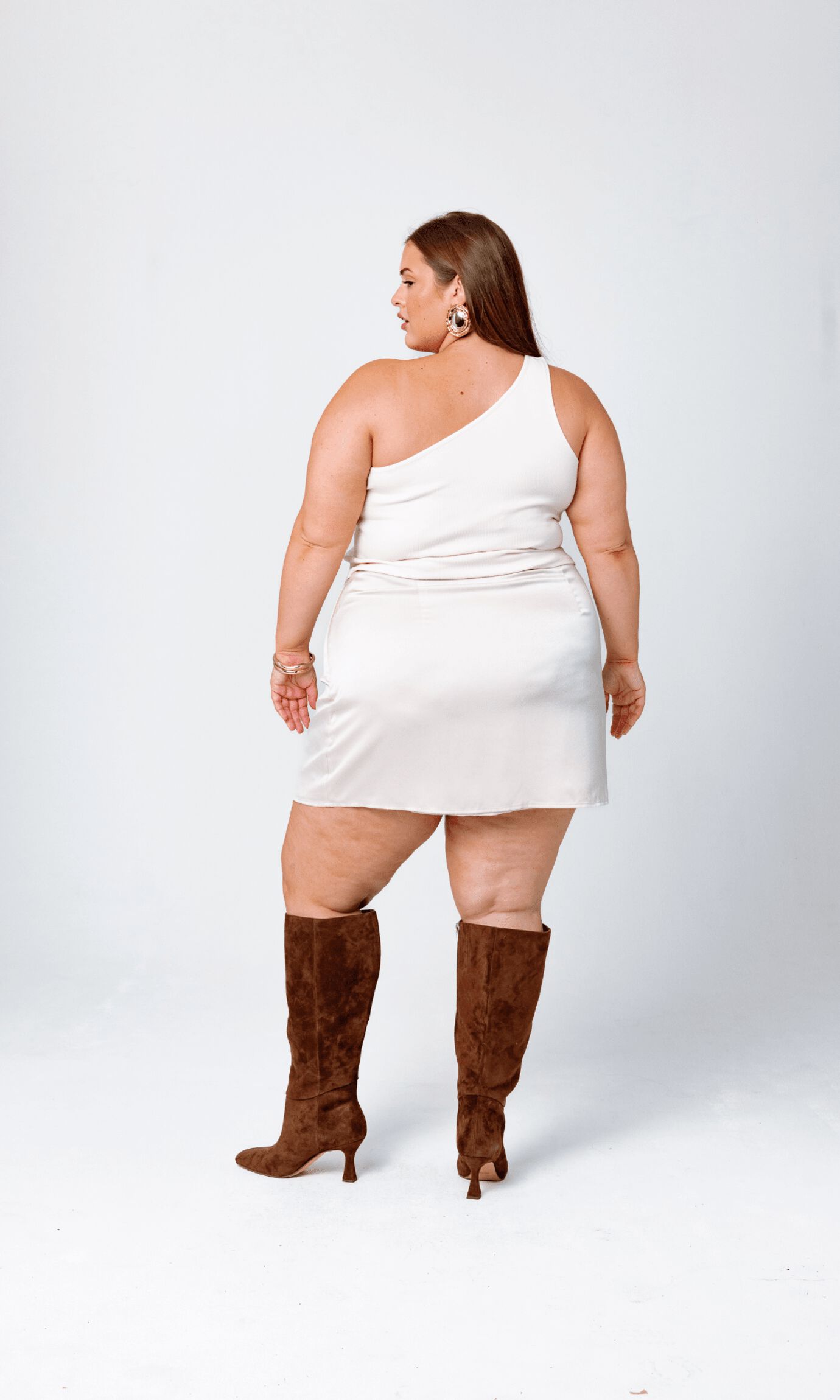 Penelope Skirt, Ivory / Ivory, alternate image number 2