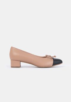 Greta Toe Cap Ballet Pump