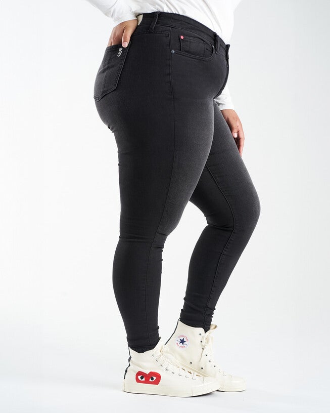Mid Rise Skinny - Ballarie, BALLARIE / Black, alternate image number 3
