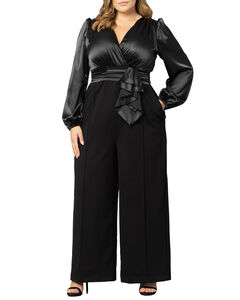 Refined Satin Jumpsuit