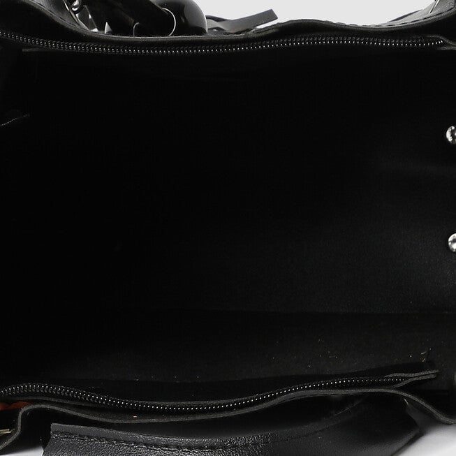 Haute Sauce Women's Work Tote Bag, Black / Black, alternate image number null
