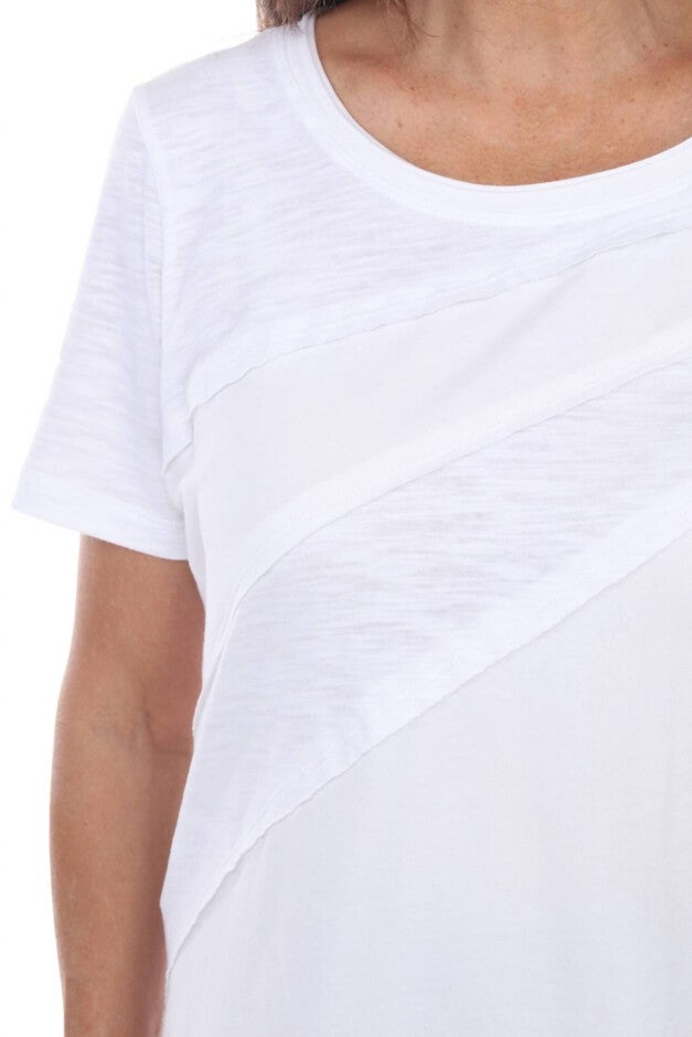 INFINITY TOP IN WHITE, White / White, alternate image number null