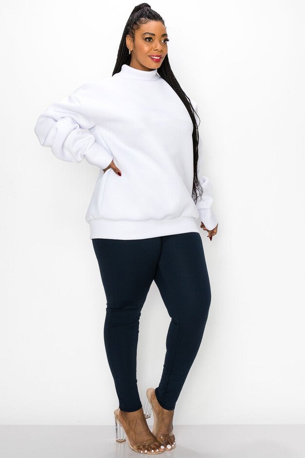 NEOPRENE SWEATSHIRT, , alternate image number null