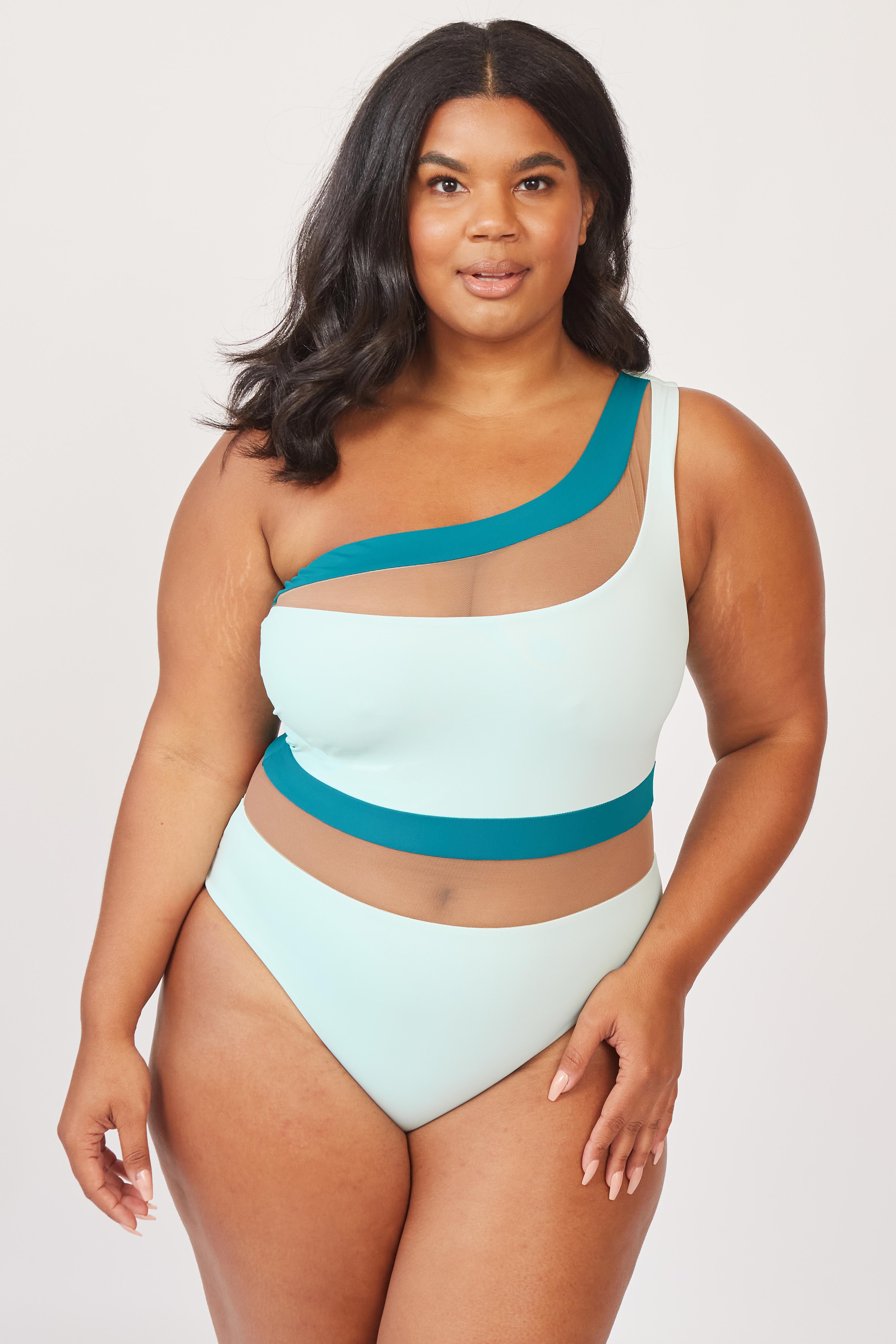 Coast One Piece, MINT / Light Blue, alternate image number 1