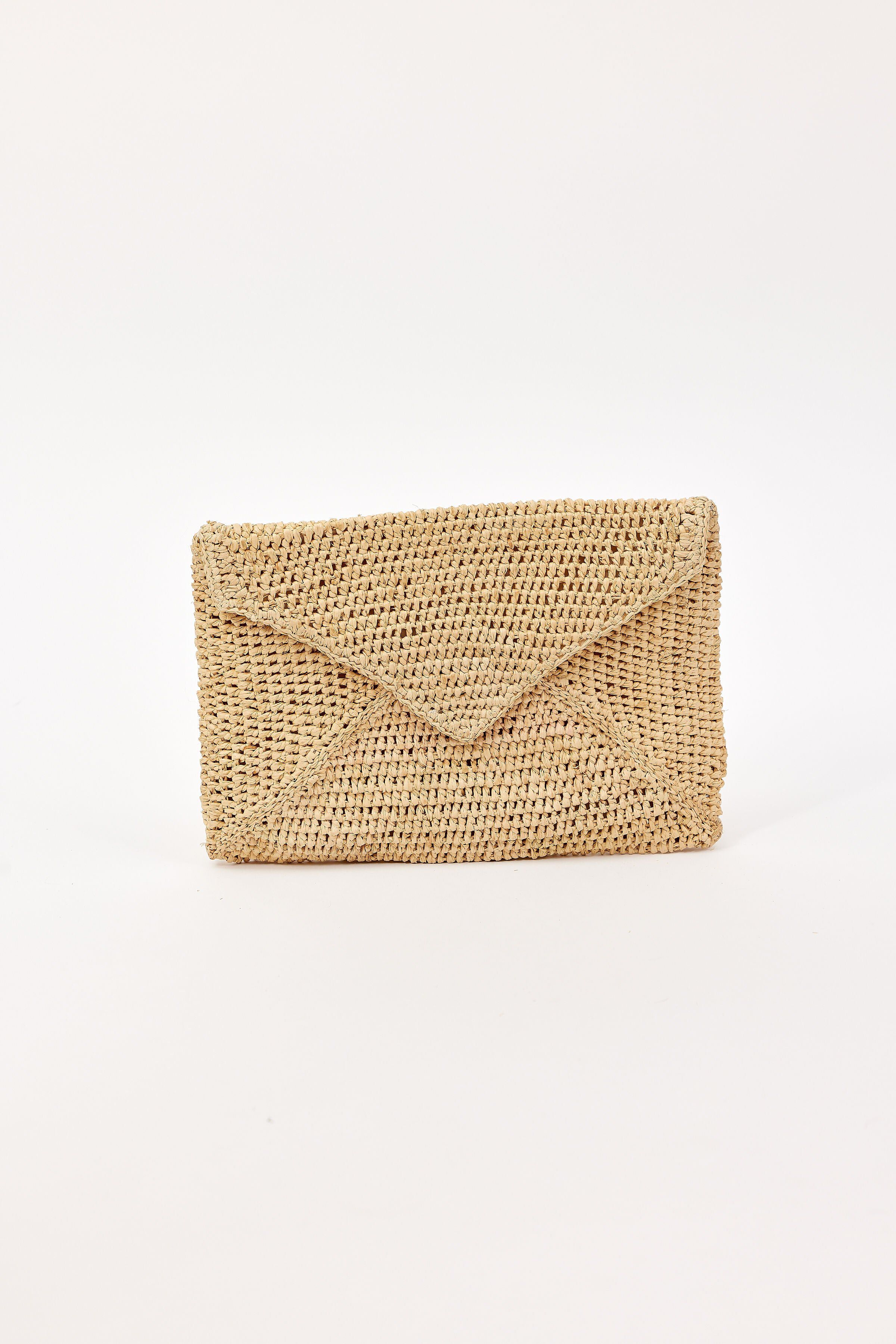 Emmie Envelope Clutch, Natural / Beige, hi-res image number 0
