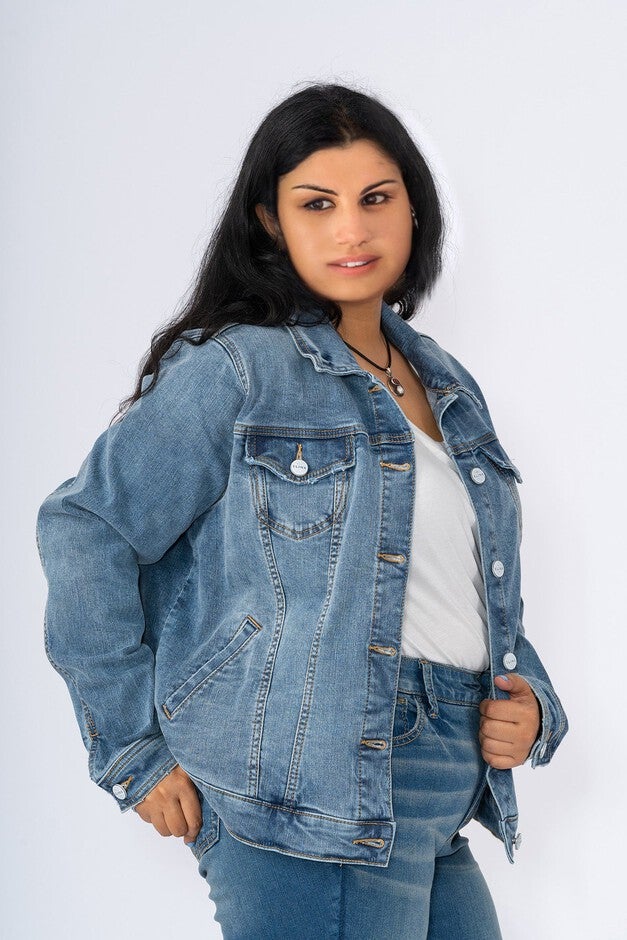 Denim Jacket - Gianna, , alternate image number 6