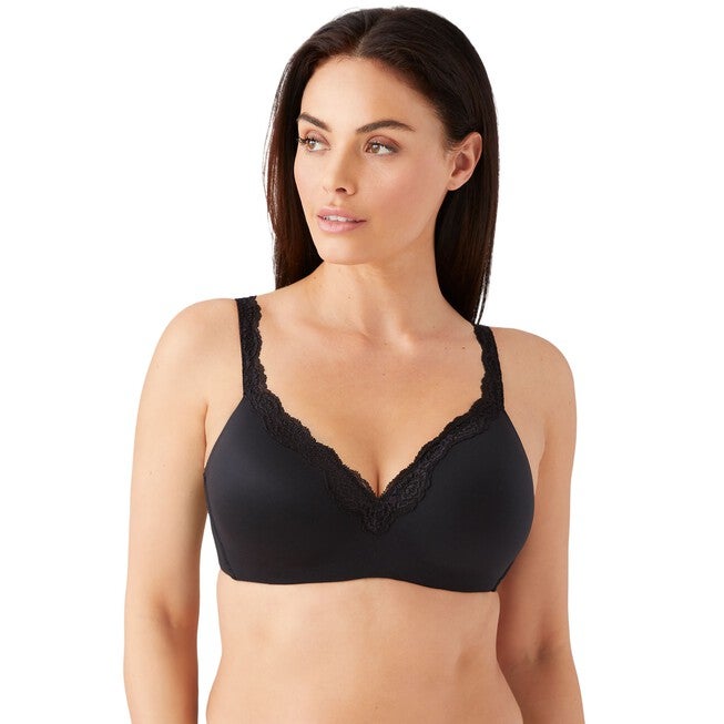 Softly Styled Wirefree Contour, Black / Black, hi-res image number 0