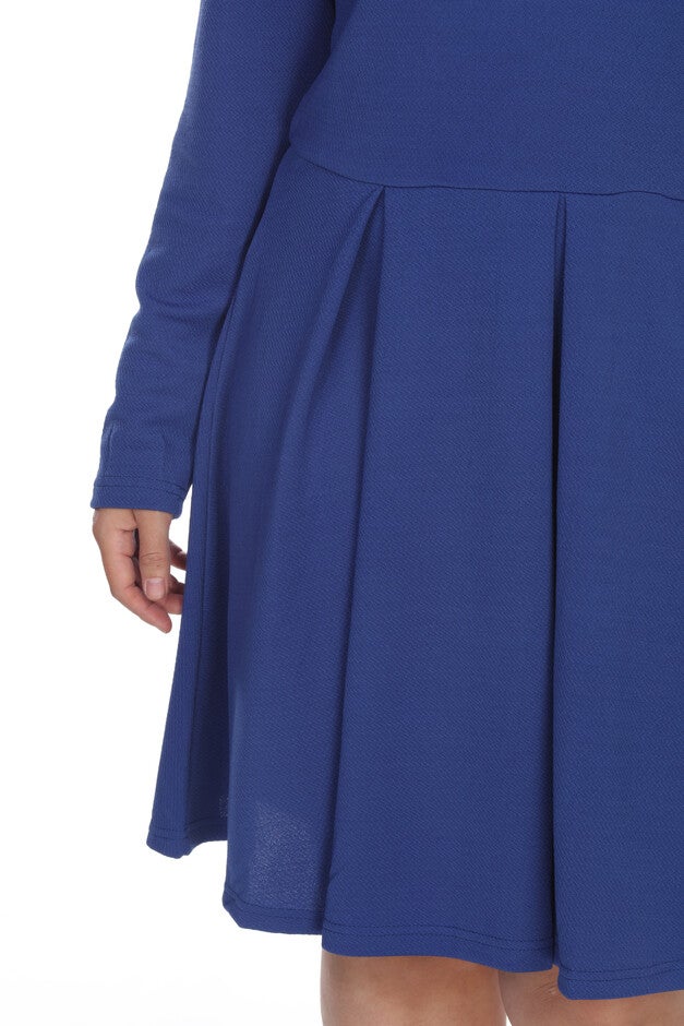 Jenara Dress, Royal / Royal Blue, alternate image number 1