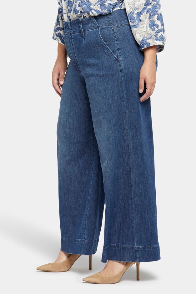 Hr Mona Wide Leg, Reminiscent / Dark Wash, alternate image number 1