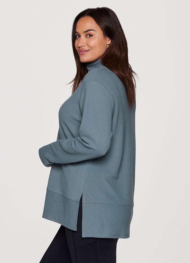 Studio Jacquard Mock Neck Pullover, , alternate image number 8