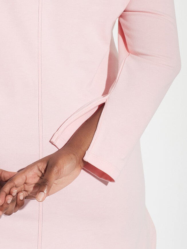 THE PEEK-A-BOO TUNIC, Rose / Pink, alternate image number 2