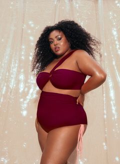 Ruched Bandeau Top
