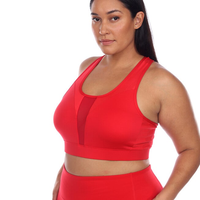 Racer Back Sports Bra, , alternate image number 9