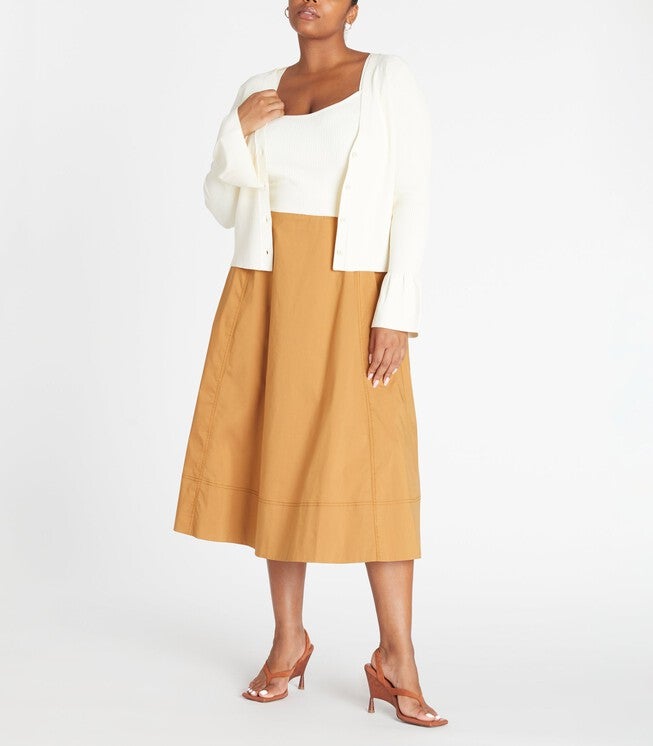 Jordanna Dress, CreamToffee / Tan, hi-res image number null