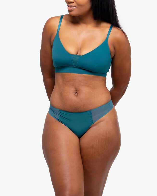 Soft Bra with Mesh, , alternate image number 6