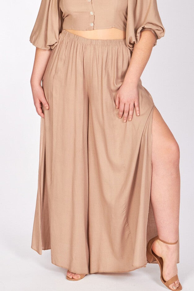 Side Slit Carolina Pants, , alternate image number 3