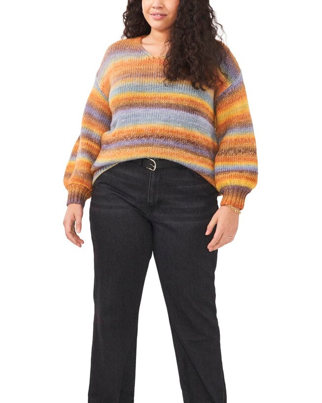 Maddie Roving Sweater, Citrus Spice / Orange, alternate image number null
