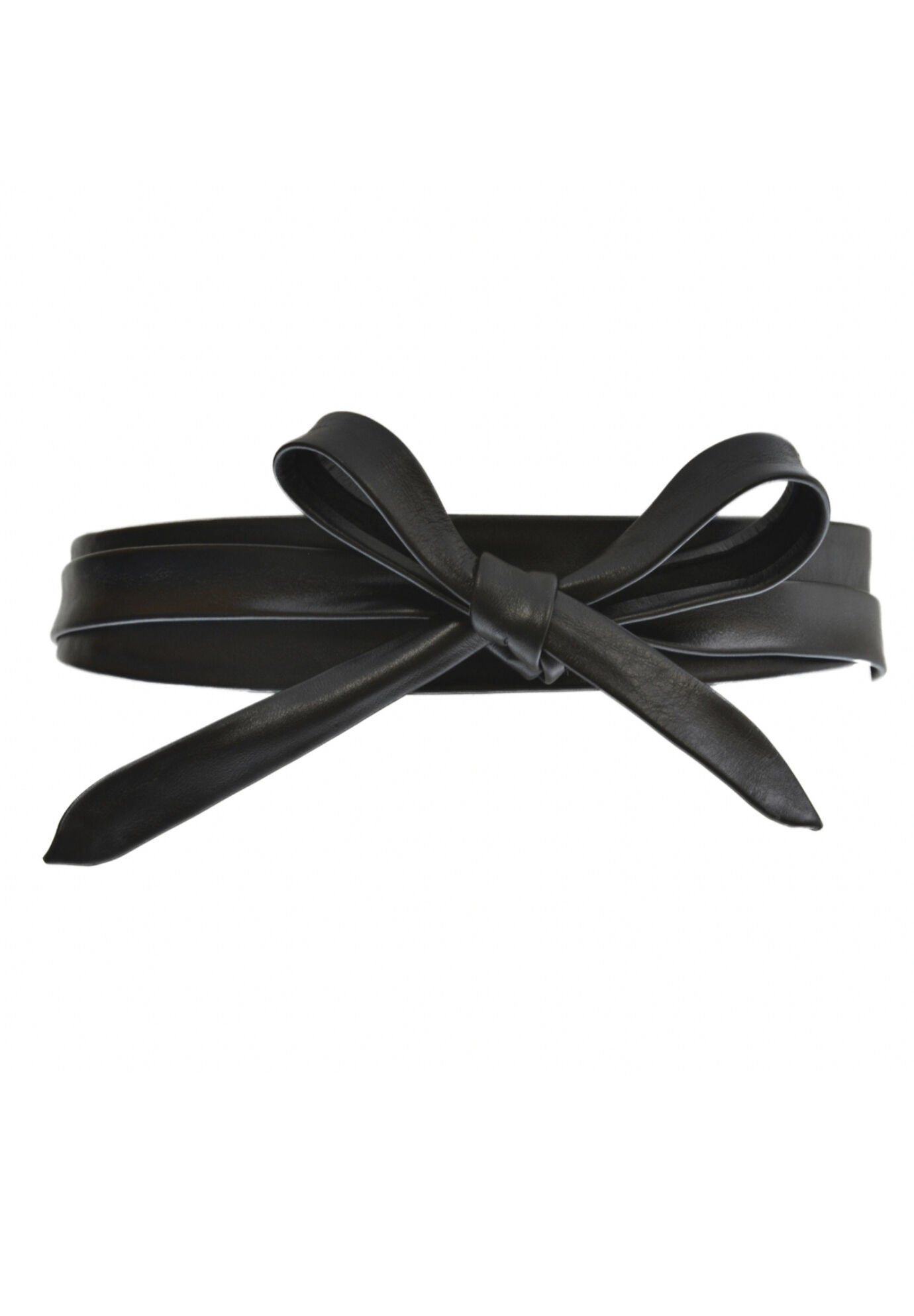 Midi Wrap Belt, Black / Black, alternate image number 2