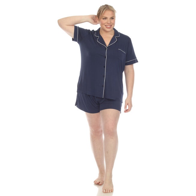 Short Sleeve Bamboo Pajama Set, , alternate image number null