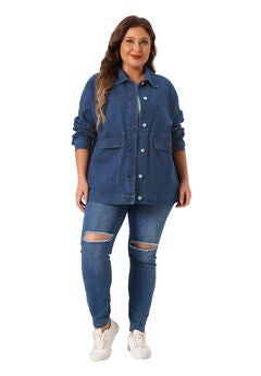 Vintage Style Jean Denim Jacket