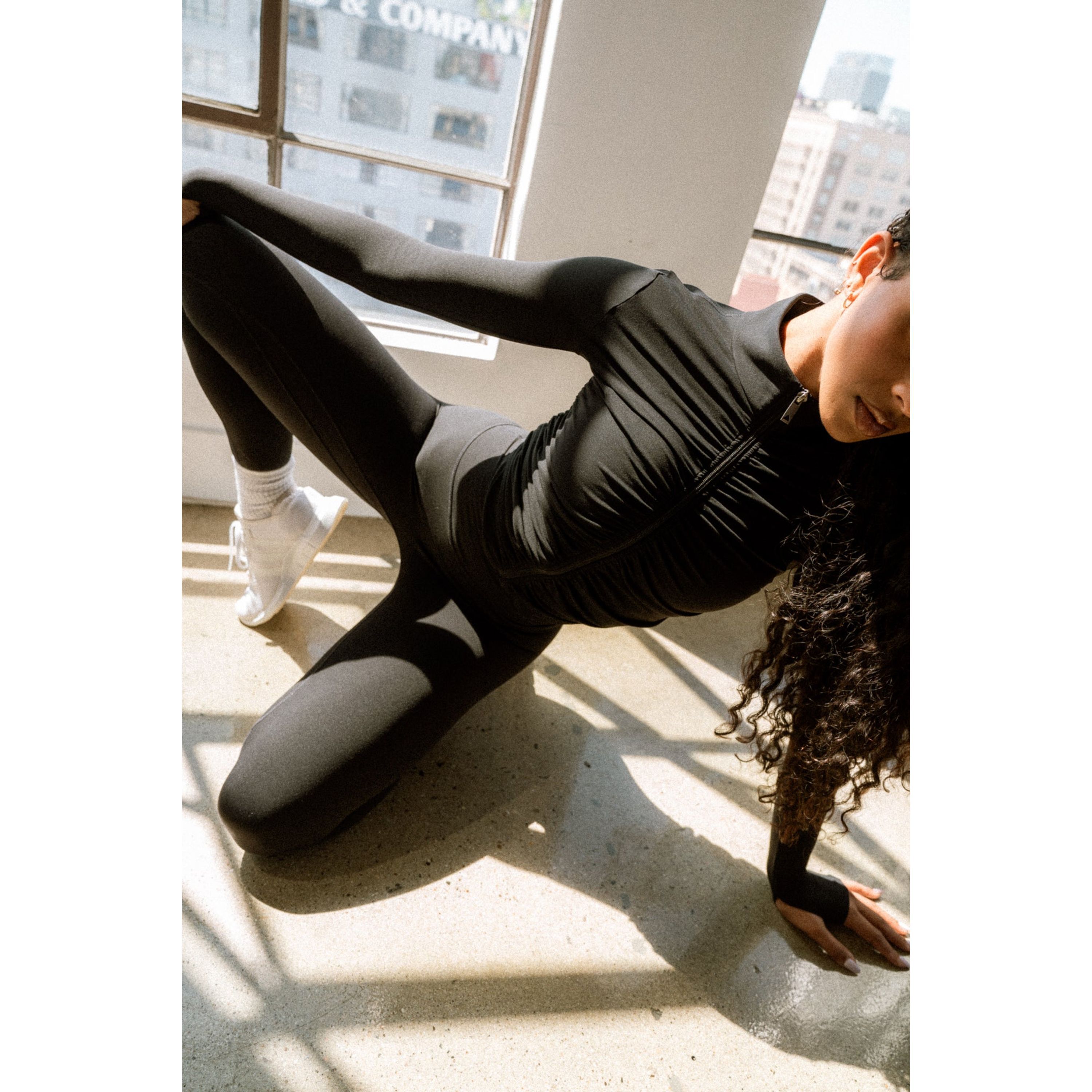 Cloud II Gather Jacket, Midnight / Black, alternate image number 3