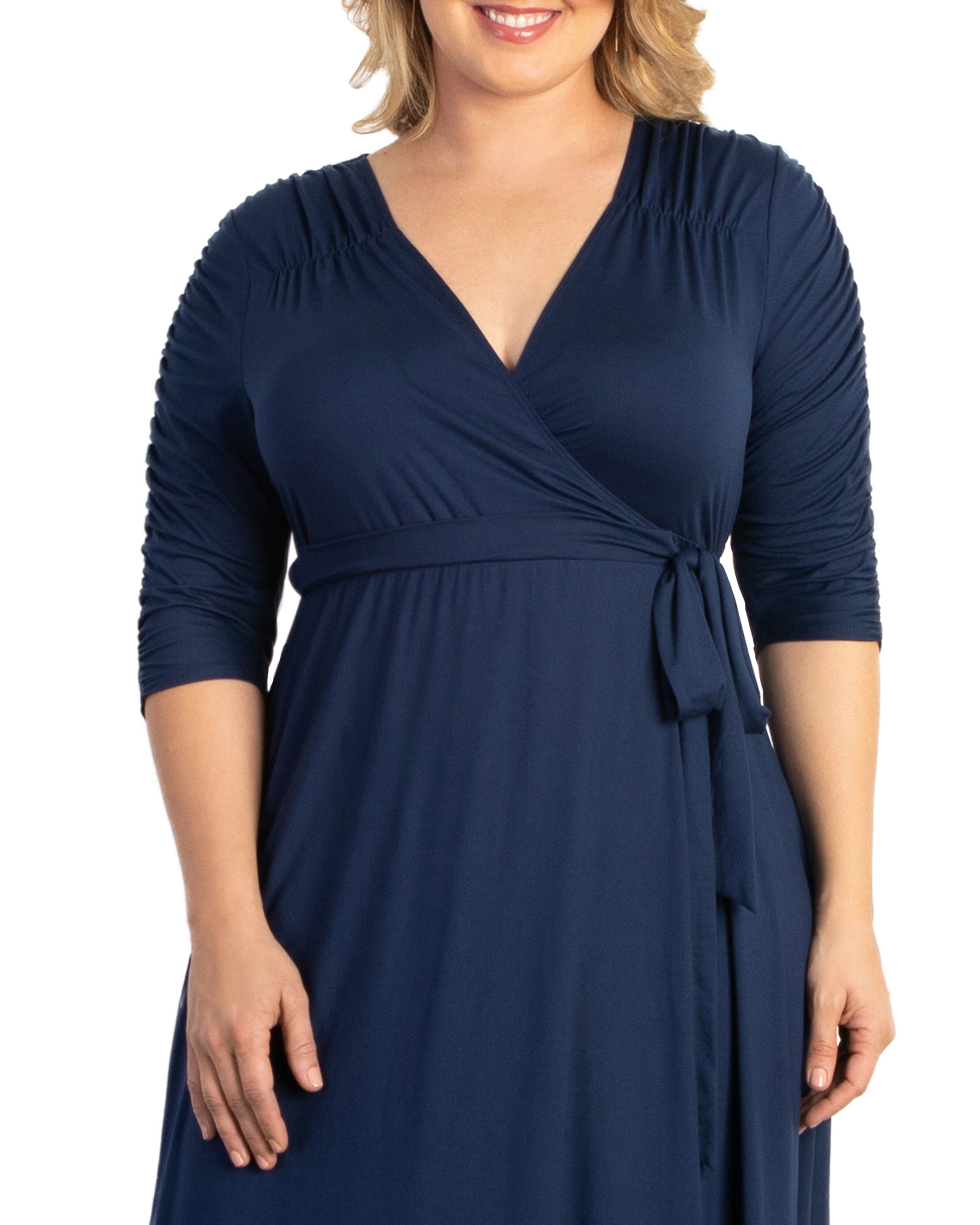 Meadow Dream Maxi Dress, NOUVEAU NAVY / Navy, alternate image number 4