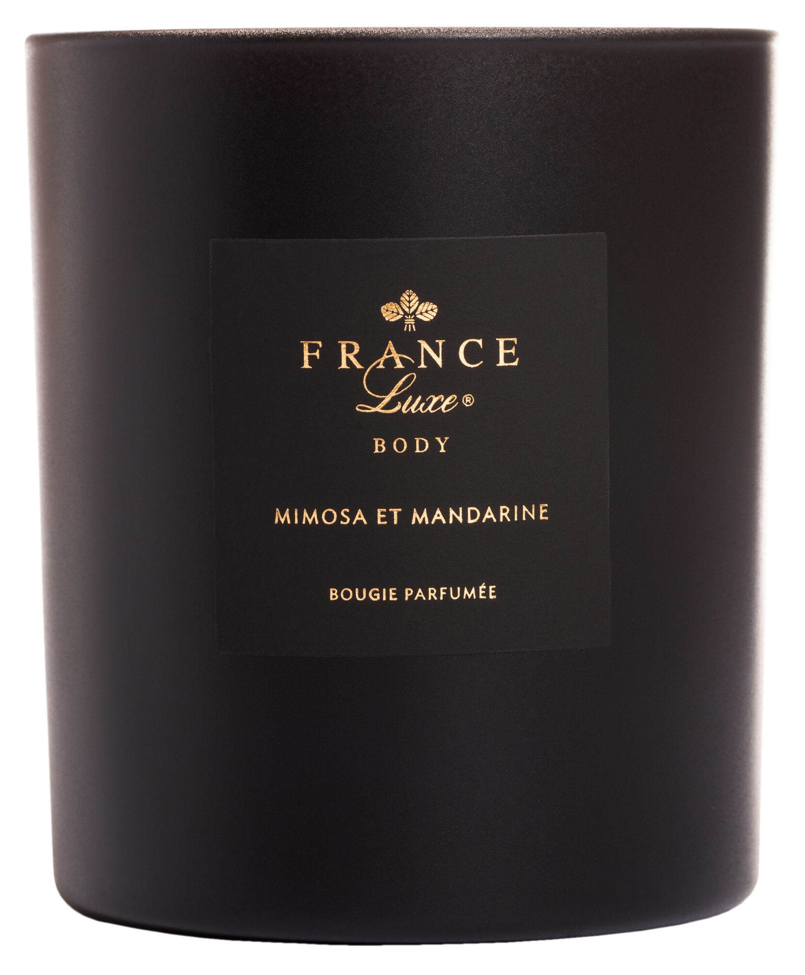 Scented Candle, Mimosa et Mandarine / Black, alternate image number 1