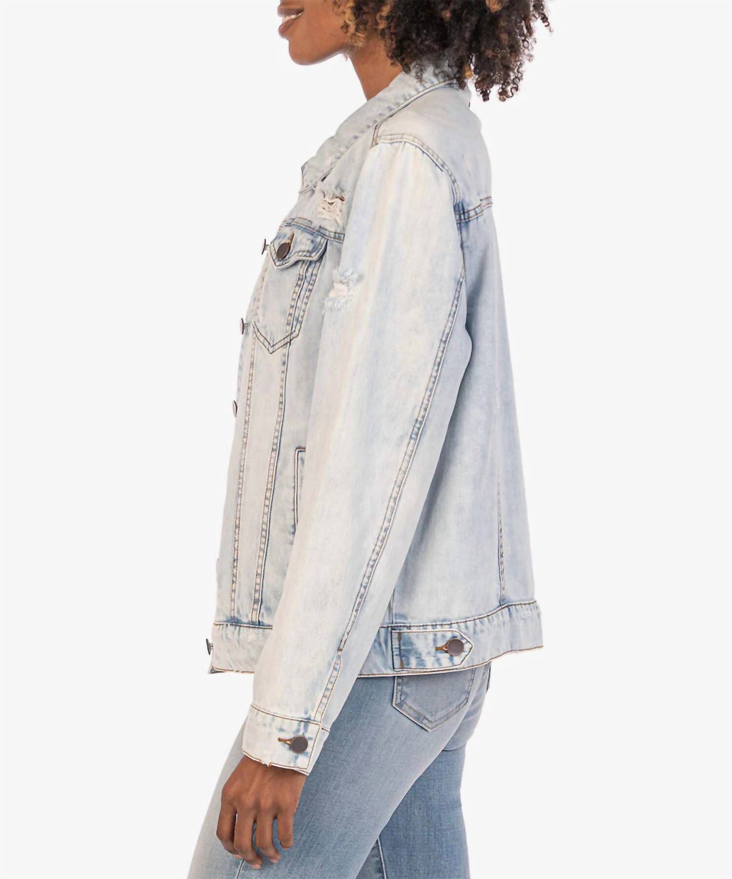 EMMA JACKET IN DANDY WASH, , alternate image number 4